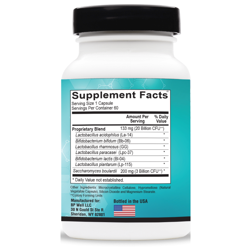 Probio Daily Supplement Facts